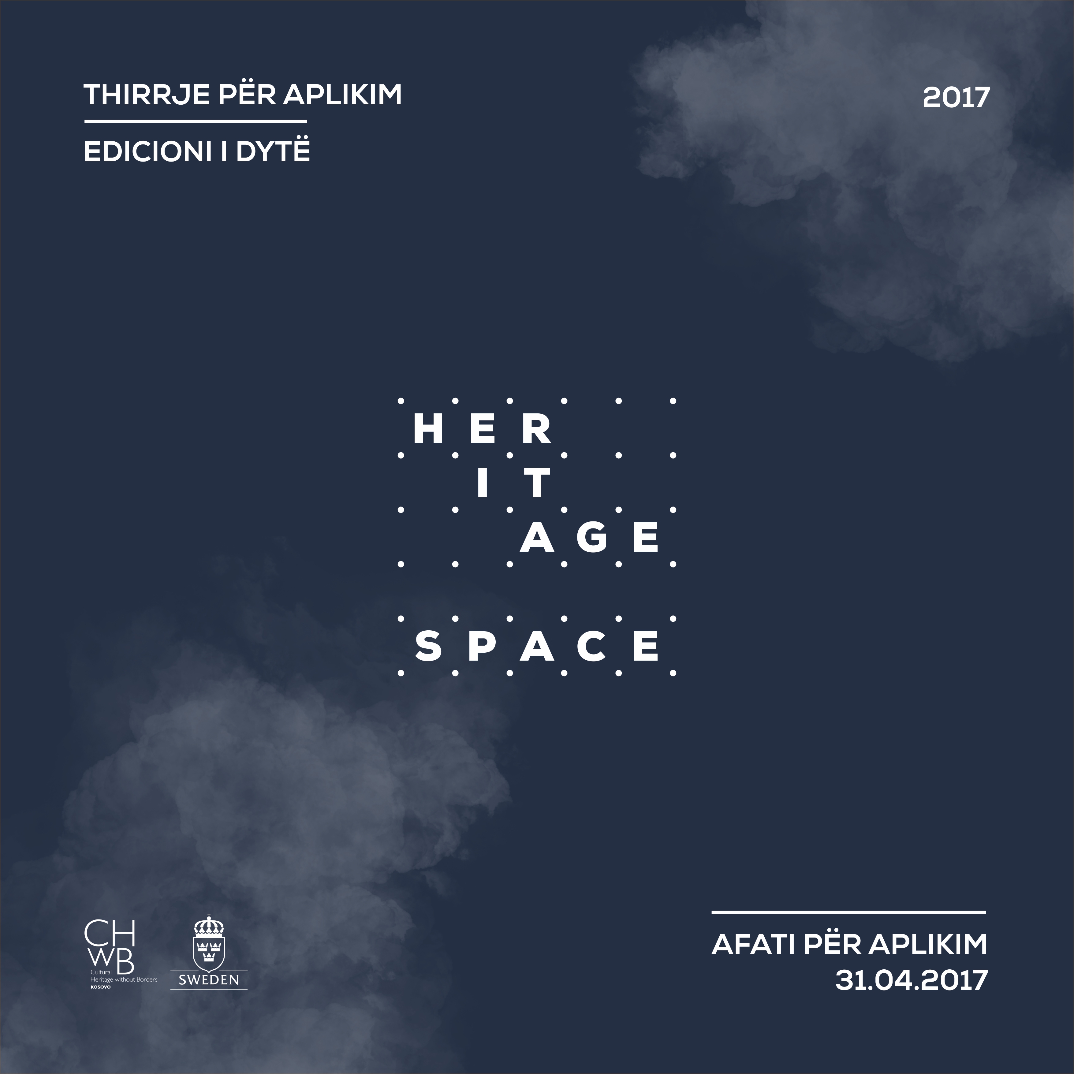 Call for application – Second edition of Heritage Space