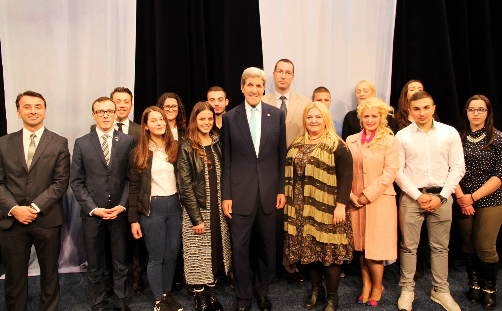 The U.S. Secretary of State, Mr. John Kerry supports the work of CHwB office in Kosovo