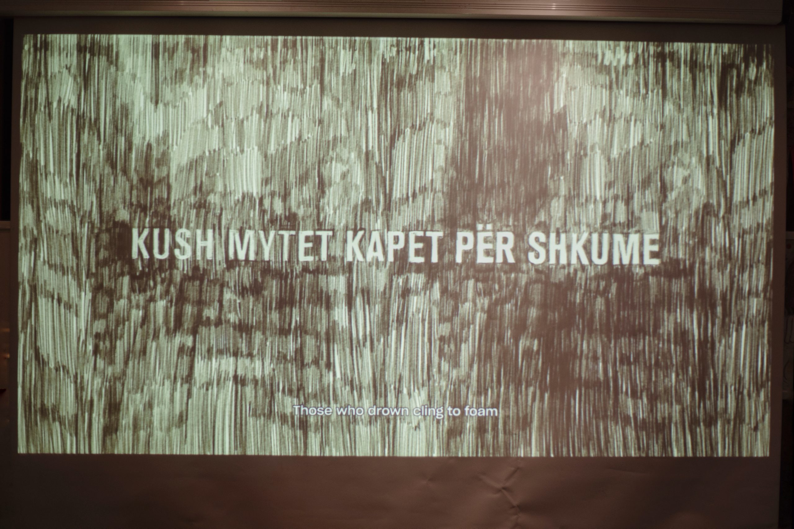 ‘Those Who Drown Cling to Foam’ / Animated documentary /  Urtina Hoxha